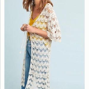 Sold!!!!!Crochet kimono